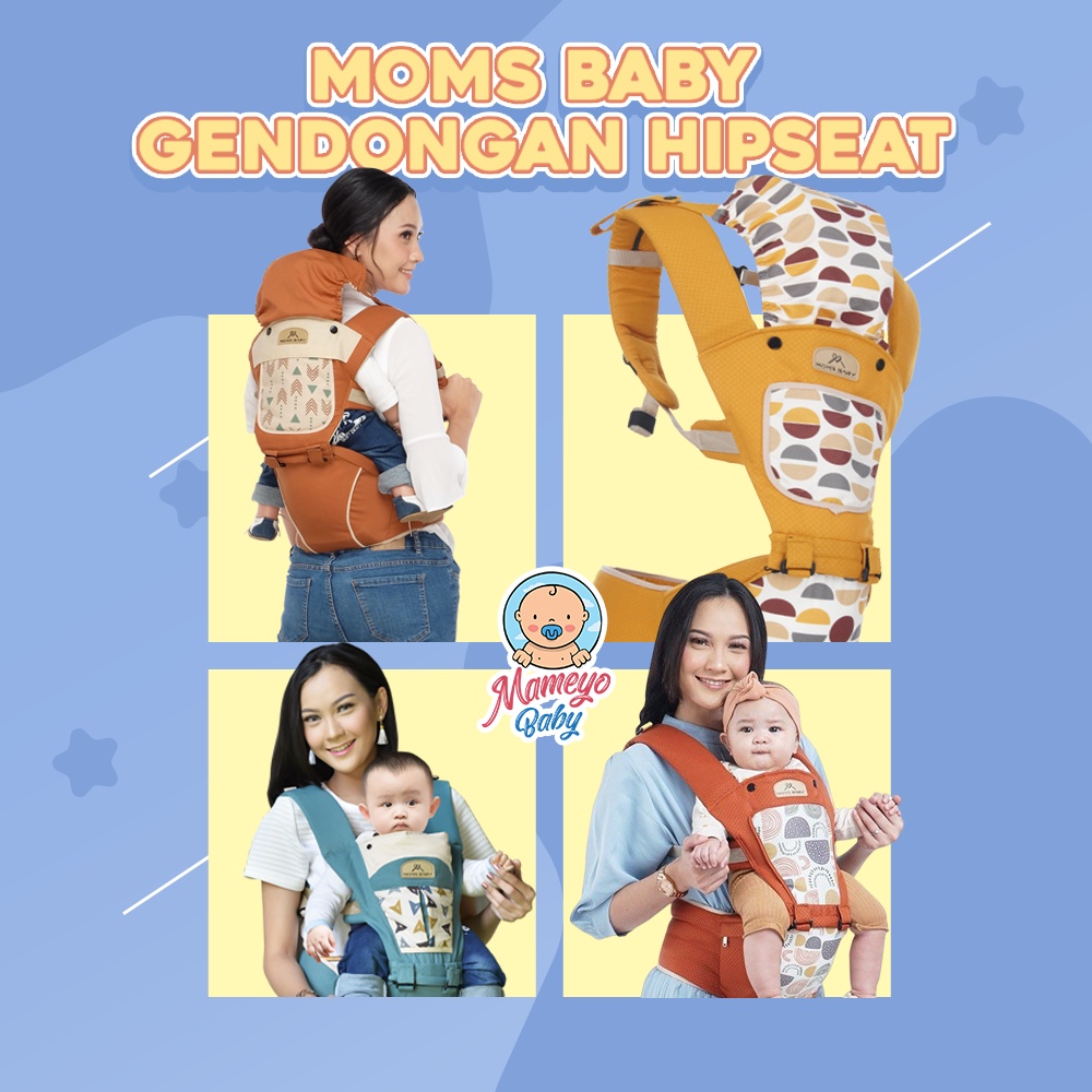 GENDONGAN HIPSEAT MOMS BABY MBG2016 / MBG2025 / MBG2030 / MBG2031 / MBG2032 / MBG2035 / MBG2036 / MBG2038