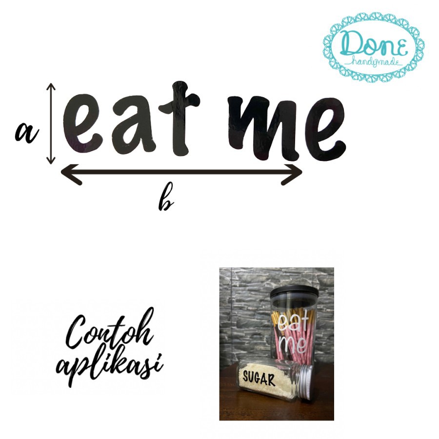 sticker kartu ucapan sticker resin sticker toples lebaran eat me file2