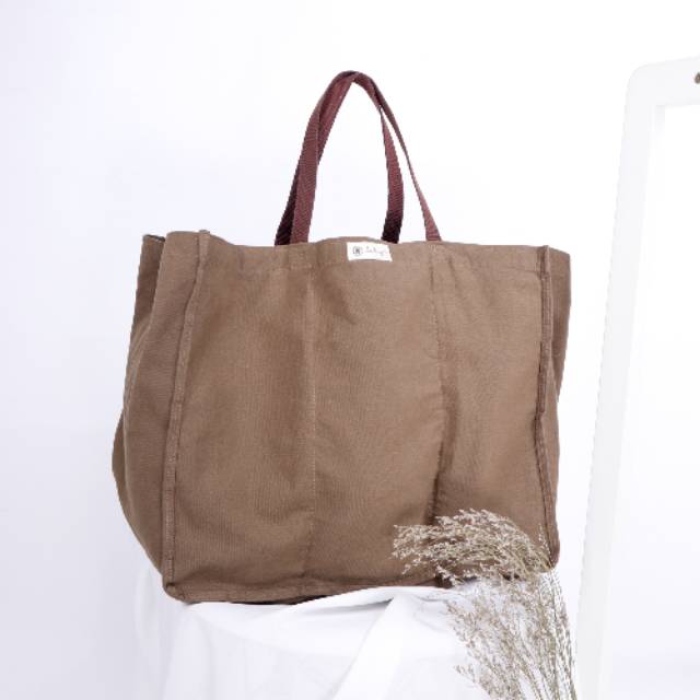 Tas Belanja Bahan Kanvas Ramah Lingkungan Kembang Sekat Tas Belanja Bahan Kanvas Ramah Lingkungan Kembang Sekat