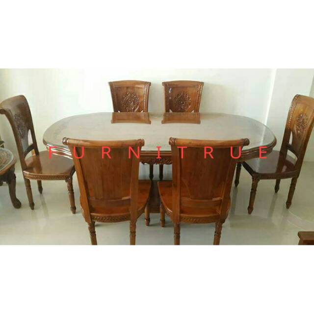 Kursi makan salina ukir mewah ukir jepara meubel jepara meubel murah