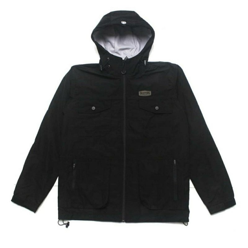 JAKET SKATERS PC PARKA CG-35 BLACK