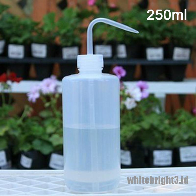 ❤White3 Warna Putih❤ Botol Penyiram Tanaman Sukulen / Bunga Model Tekan Kapasitas 250mL