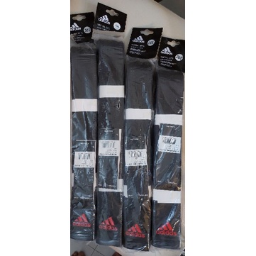 Sabuk Hitam Adidas Original Type Champion Black Belt  Adidas Sabuk Karate Beladiri Adidas Original