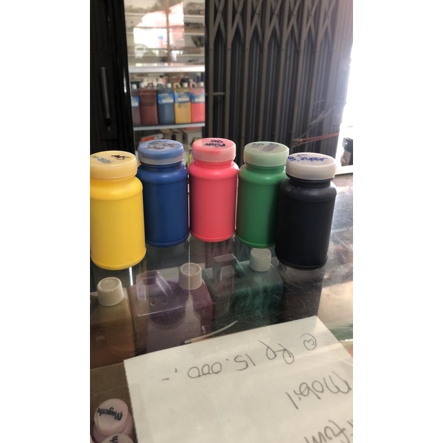 

✪ pigment warna untuk sablon waterbased - Hitam ★