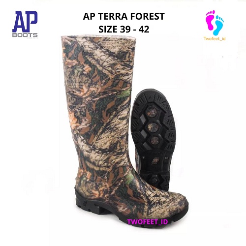 SEPATU BOOTS TACTICAL BERBURU AP TERRA FOREST - SEPATU BOOTS KARET TERBARU - AP BOOTS TERRA FOREST