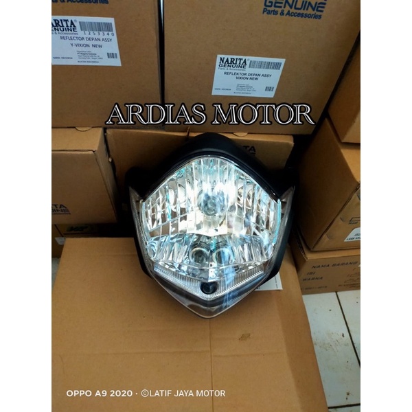 reflektor-lampu depan yamaha vixion old lama vixion oval