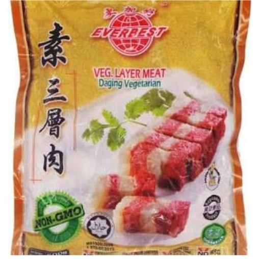 

Everbest Layer Meat/Daging Lapis/Sam Can Bak/San Chen Rou Vegetarian 500gr