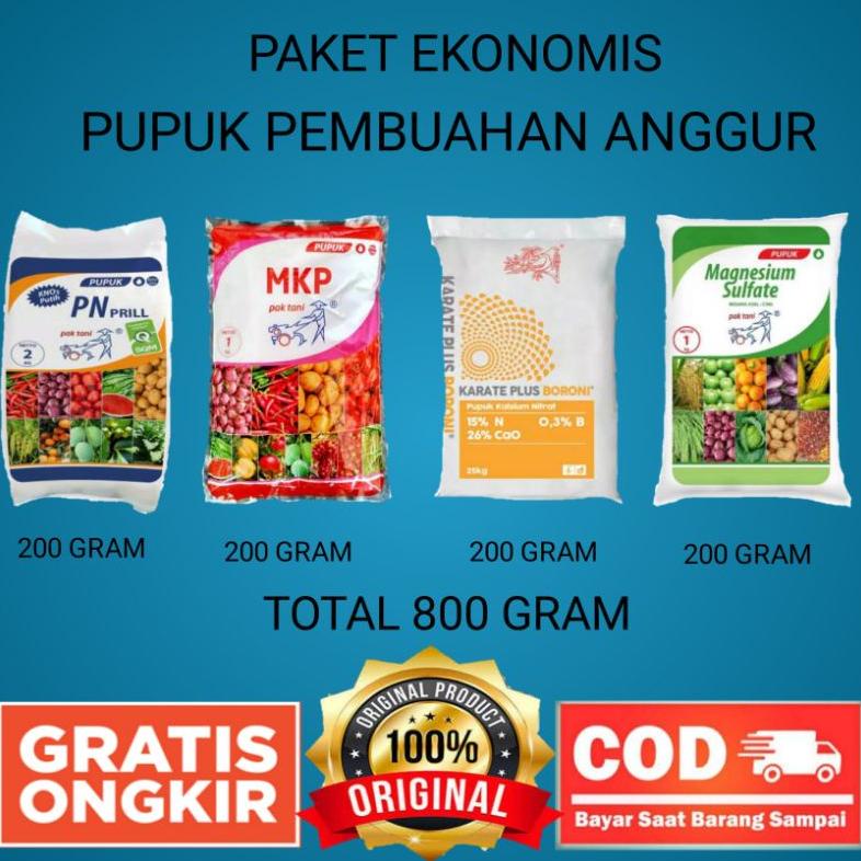 PUPUK ANGGUR PAKET EKONOMIS PEMBUAHAN ANGGUR CEPAT BERBUAH TERLARISS...,,,,,