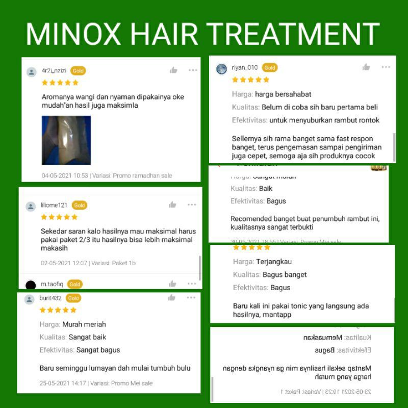 [Paket 2] MINOX Treatment Penumbuh Rambut Botak, Tipis &amp; Rontok Super Cepat Original 100 ML