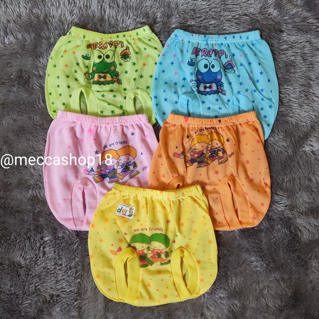 Celana Pop Kodok Kacamata Bayi Murah Lucu Motif