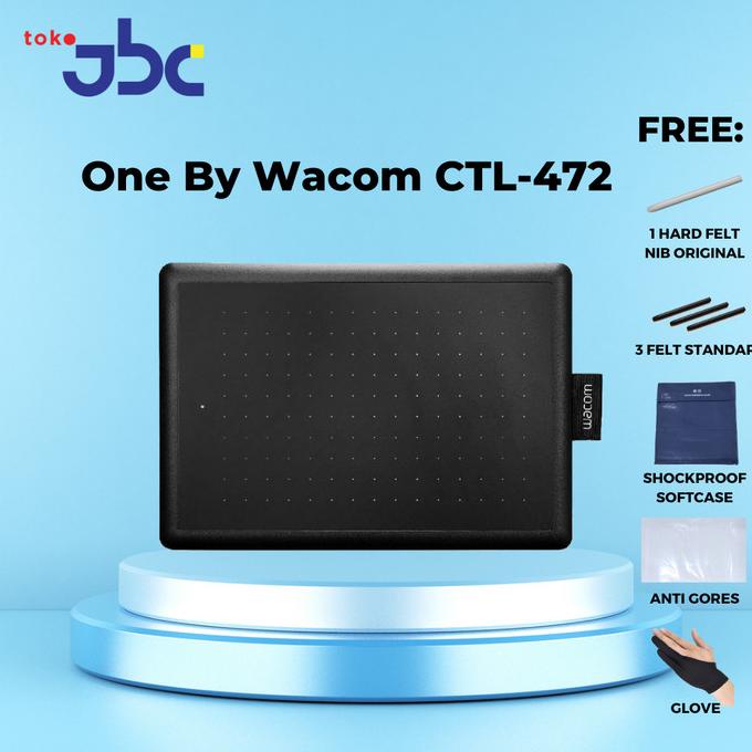 READY GOSEND Wacom One small CTL-472 pentab ekonomis garansi resmi
