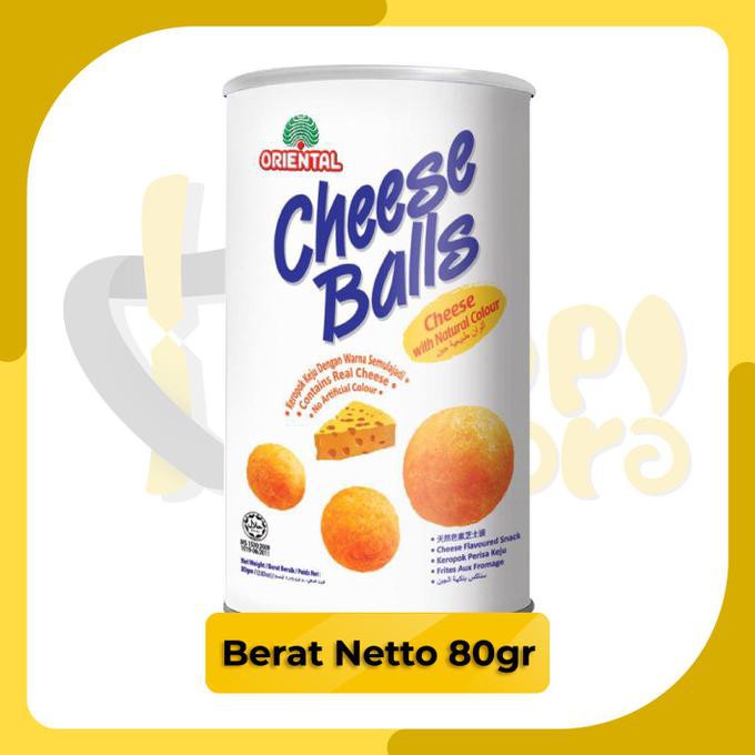 

Restock Snack Import | Oriental Cheesse Ball Snack Kemasan Kaleng/Can 80Gr