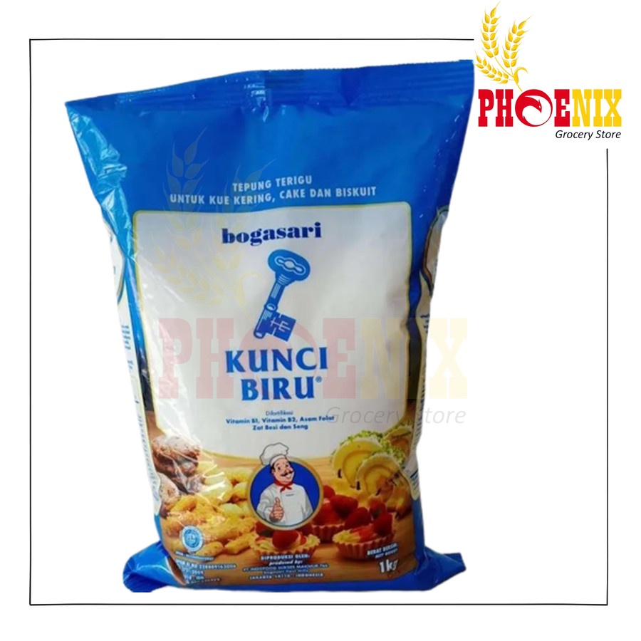 

Tepung terigu kunci biru 1 KG