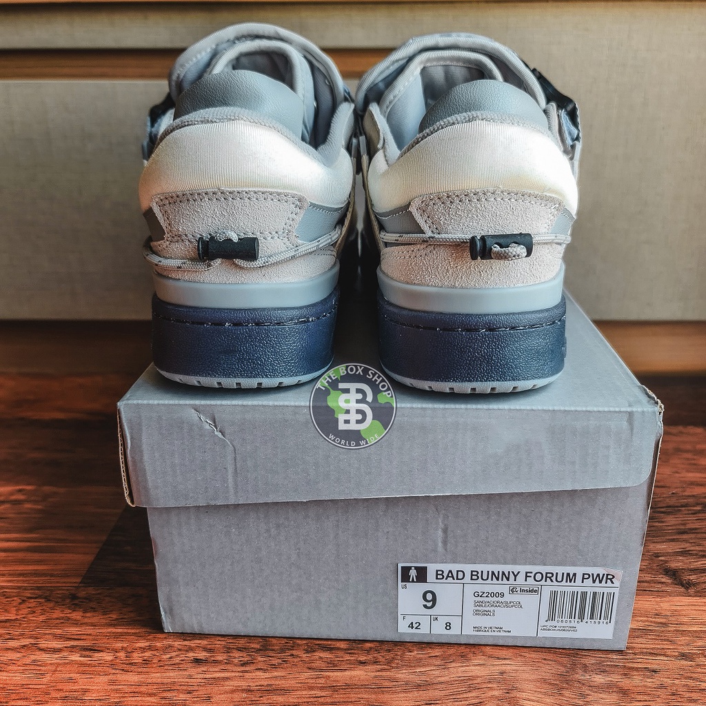TERLARIS SEPATU FORUM X BAD BUNNY GREY