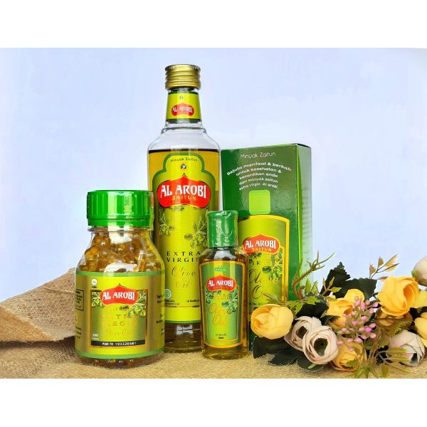 

MINYAK ZAITUN AL AROBI 100% Murni Extra Virgin Olive Oil