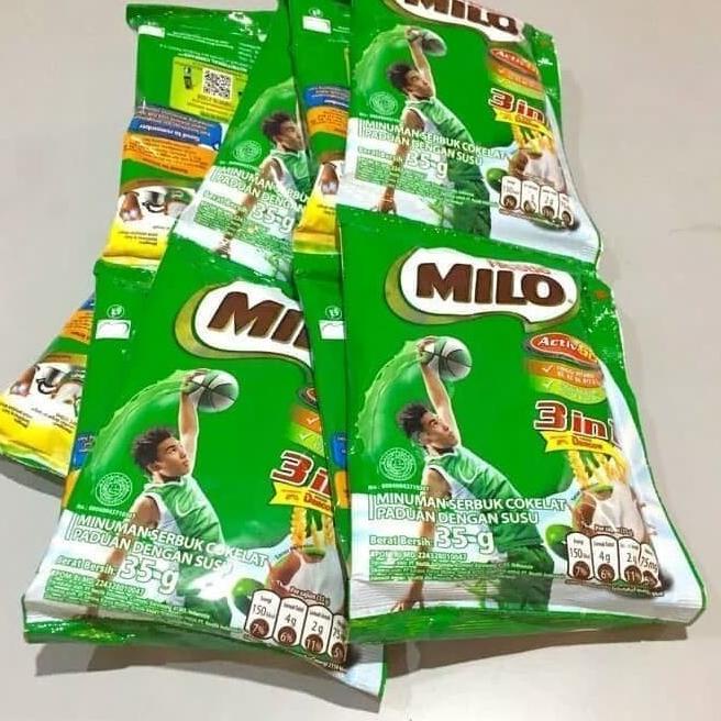 

KodeL1x1W--Milo Sachet 1 Renceng / 11 Sachet @22gr / Renceng / Susu Nestle