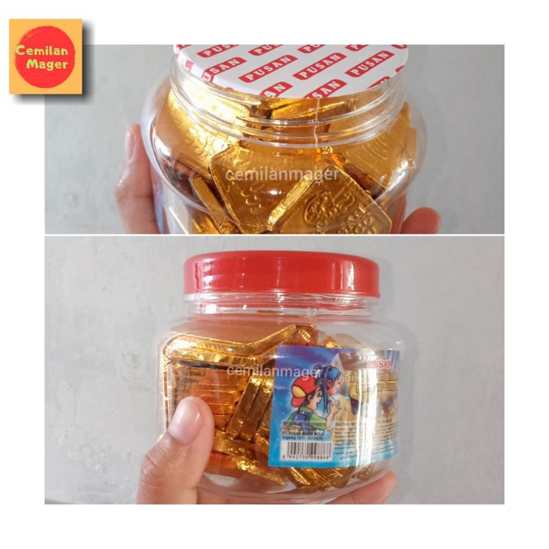 PUSAN COKELAT GOLD EMAS BATANGAN - 50 pcs