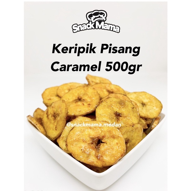 [500GR] KERIPIK PISANG CARAMEL / PISANG KARAMEL | SNACKMAMA