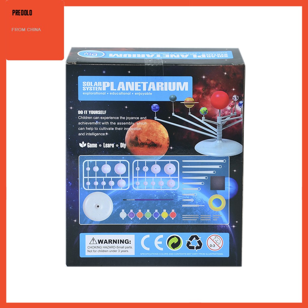 [In Stock] Glow In The Dark Kids Educational Solar System Mobile Science Toy Hot