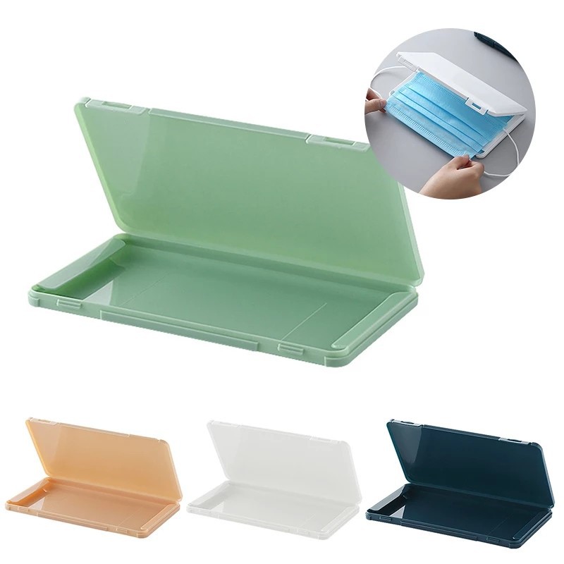 NA - KOTAK MASKER - TEMPAT MASKER PORTABLE MASK CASE STORAGE BOX KTM