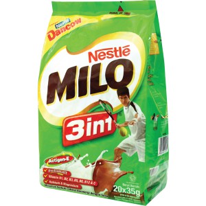 

MILO HEALTY DRINK 3 IN 1 ACTIGEN-E BAG 20X35GRAM