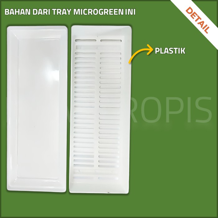 GROSIR TRAY SEMAI MICROGREEN HIDROPONIK