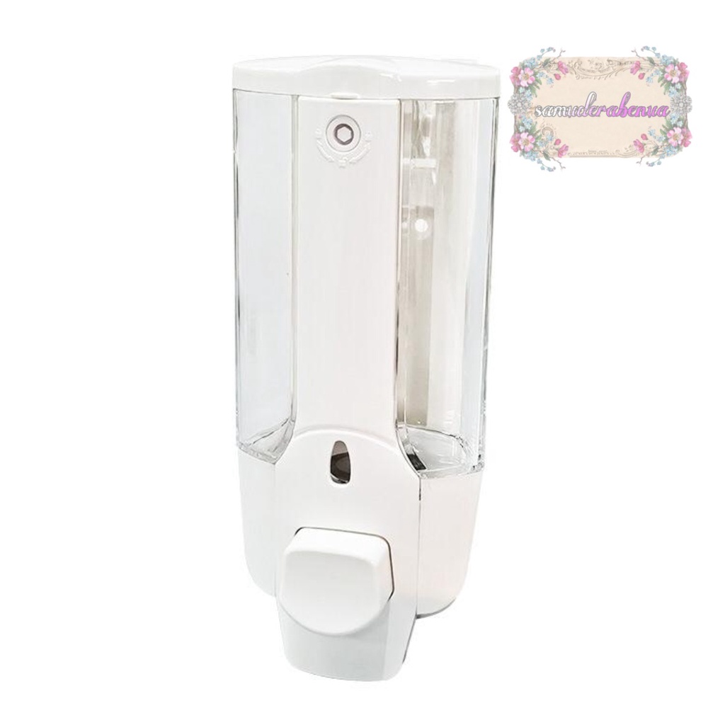 RT86 Tempat Hand Soap Washing hand Dispenser Sabun Cair Single Key Lock Tube Double 1 Tabung Dinding WC SB3468