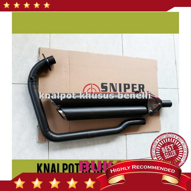 Murah Dijual Knalpot Benelli motobi 200 efi full stainless KupiZ 17205 Murah