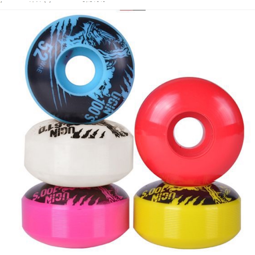 4pcs / set Roda Skateboard 95A 52x30mm Untuk Outdoor