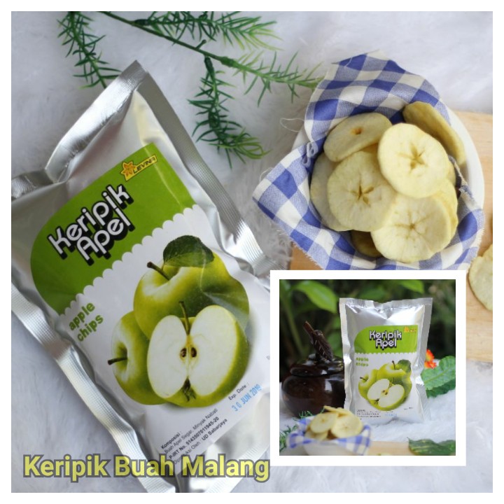 Jual Keripik Apel Malang Levina 100g Pusat Grosir Keripik Buah Apel