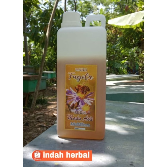 

Madu Asli 1kg - Madu Nektar Bunga Raw Honey / Multiflora