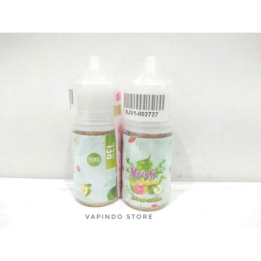 SALT KRUSTY JUICE APPLE GUAVA 30ML15MG PODS FRIENDLY BY JAVA JUICE