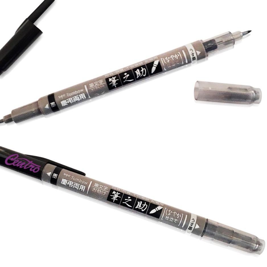 

FWC Tombow Fudenosuke Brush Pen - Twin Tip Dual Pen Kaligrafi Manga Komik Ready