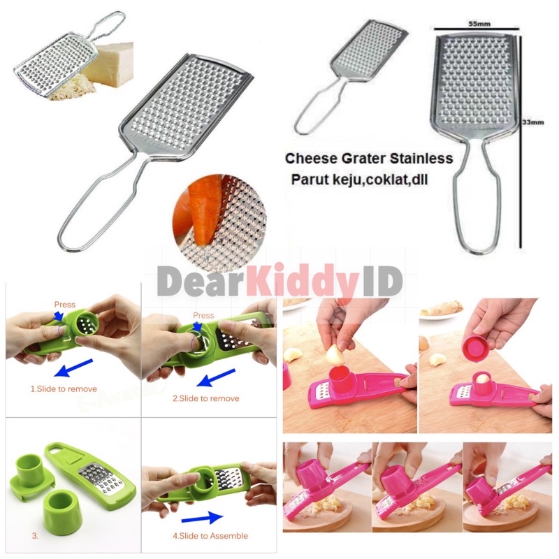 DK Parutan Keju Kentang Cheese Peeler Stainless Steel