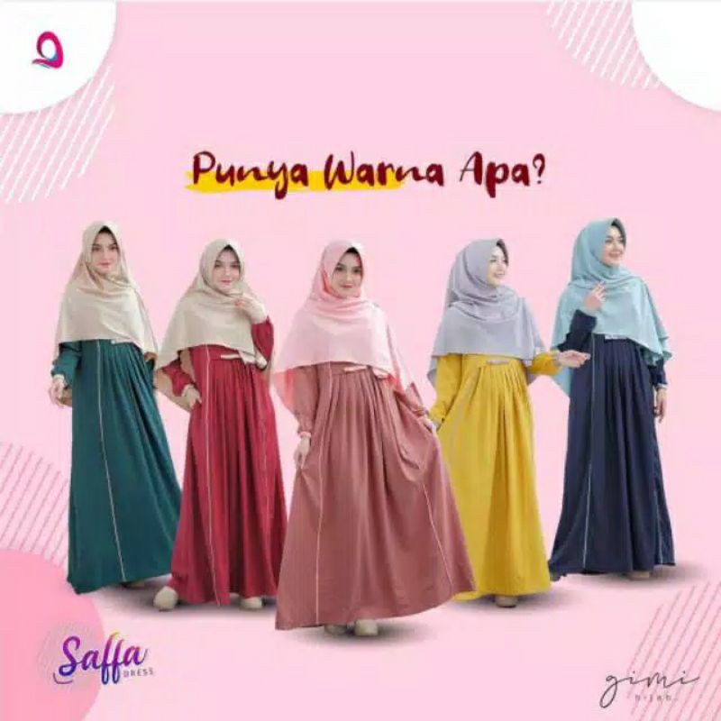 TERLARIS !! saffa dress moscrepe