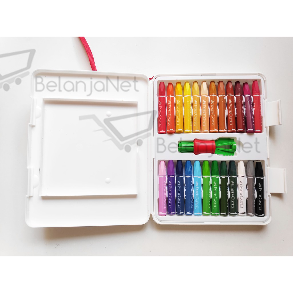 Crayon Faber Castell | Krayon Faber Castell 24 warna / colors