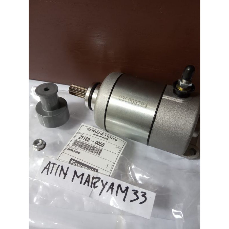 DINAMO STATER ASSY KAWASAKI KLX 150 DTRACKER ORI
