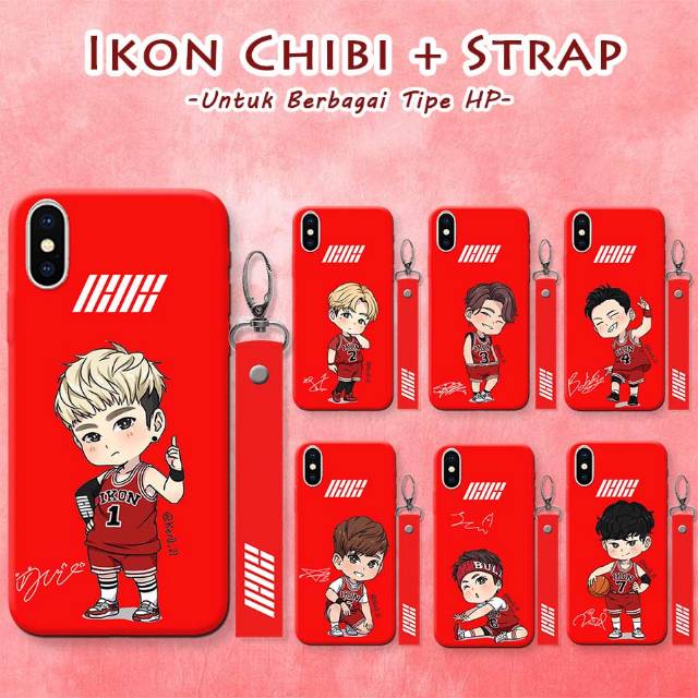 Ikon Chibi case +strap