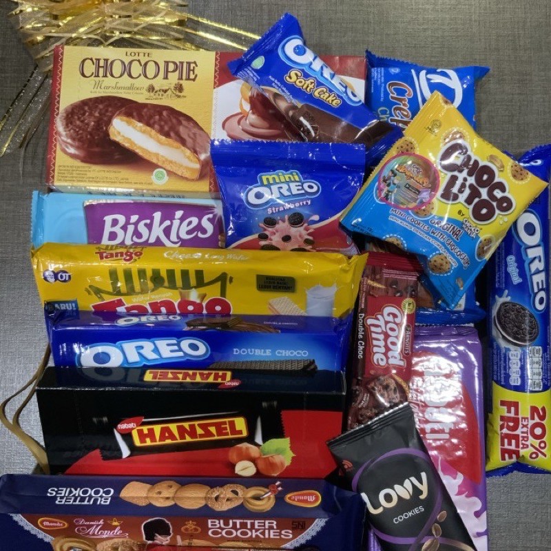 

Parcel Biskut Confectionary HAMPER Biscuit Chocolate Gift Box KADO