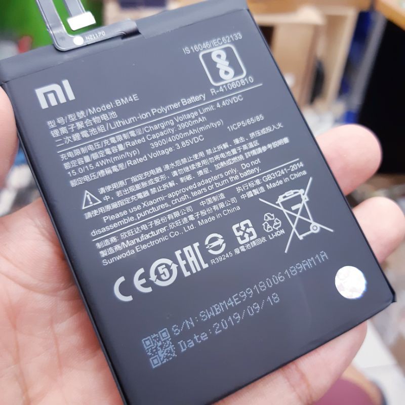 Baterai Pocophone F1 BM4E Original 100% - BM4E Battery Original For Pocophone F1