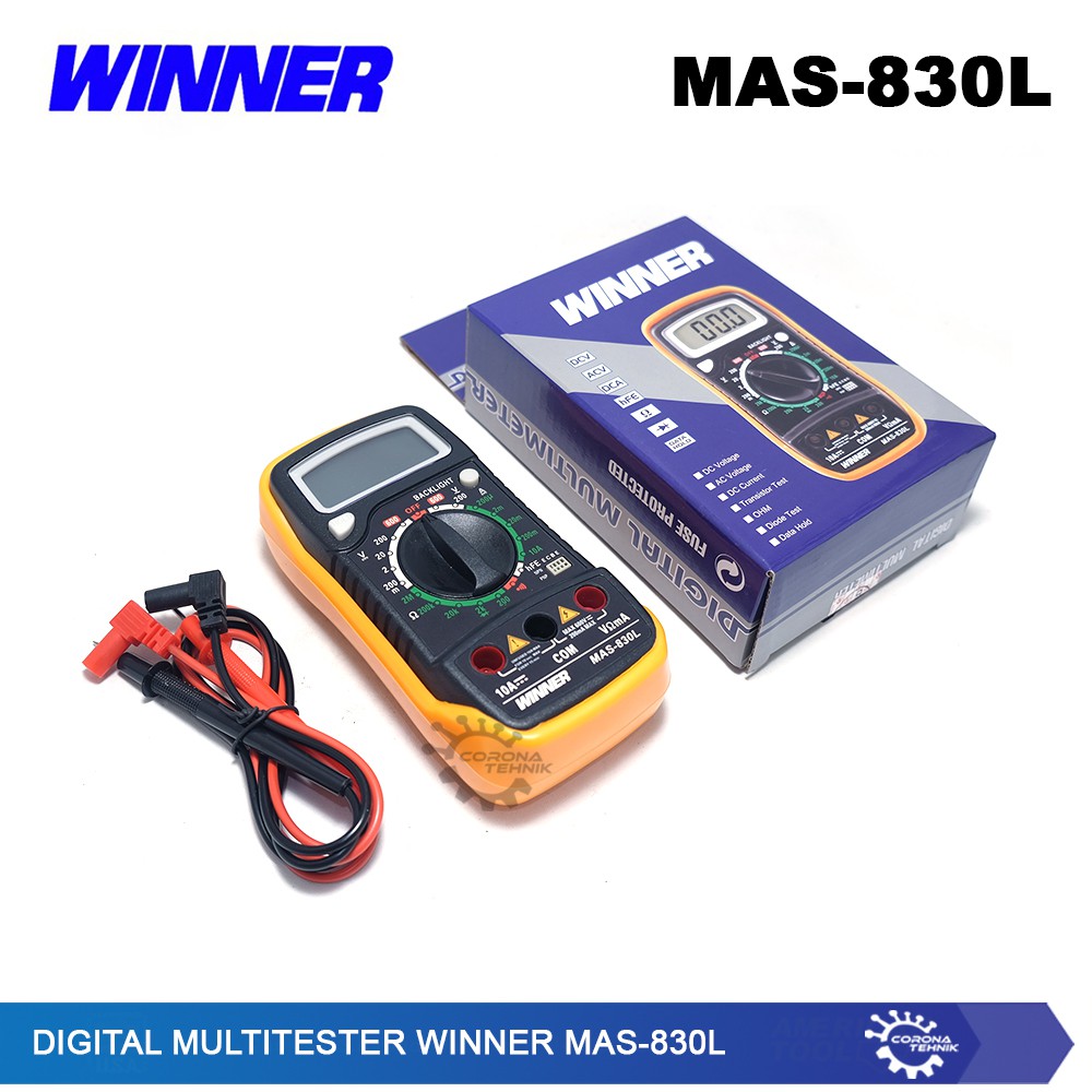 Digital Multitester Winner MAS-830L