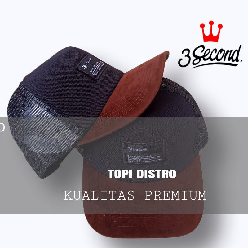 Topi jaring Distro tebal kualitas premium