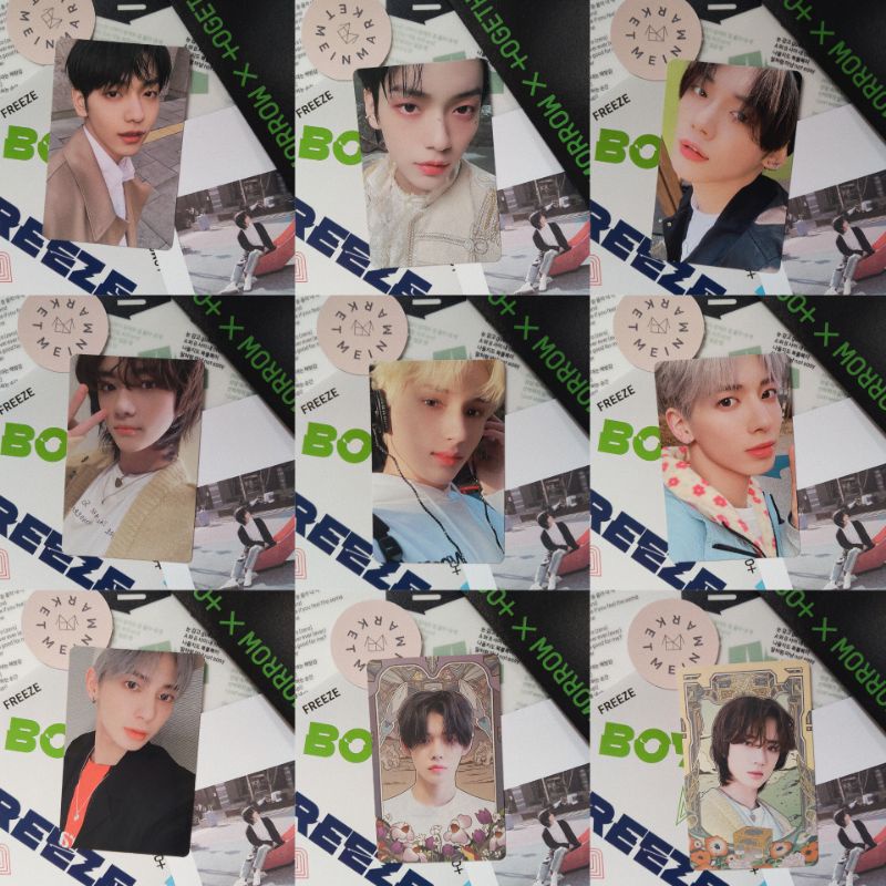 Official Photocard TXT The Chapter Chaos Freeze TCCF PC Soobin Kai Taehyun Yeonjun Beomgyu Hueningka