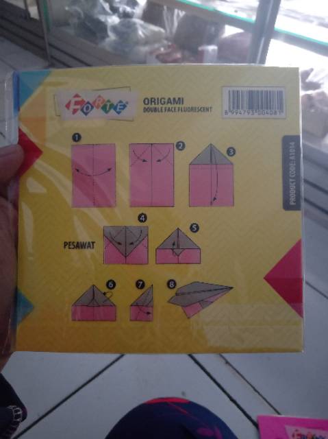 KERTAS ORIGAMI DOUBLE SIDE 25 SHEET PAKET 3 PCS