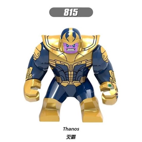 XH815 - Thanos Avengers Infinity War Big Figure Minifigure Brick X0186