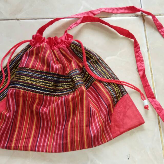 Tas sepu toraja tenun asli