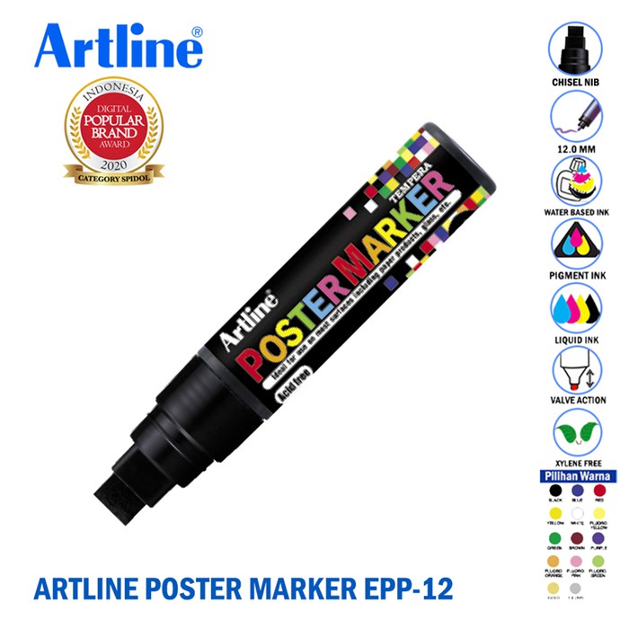 

ARTLINE POSTER MARKER EPP-12 12.0MM