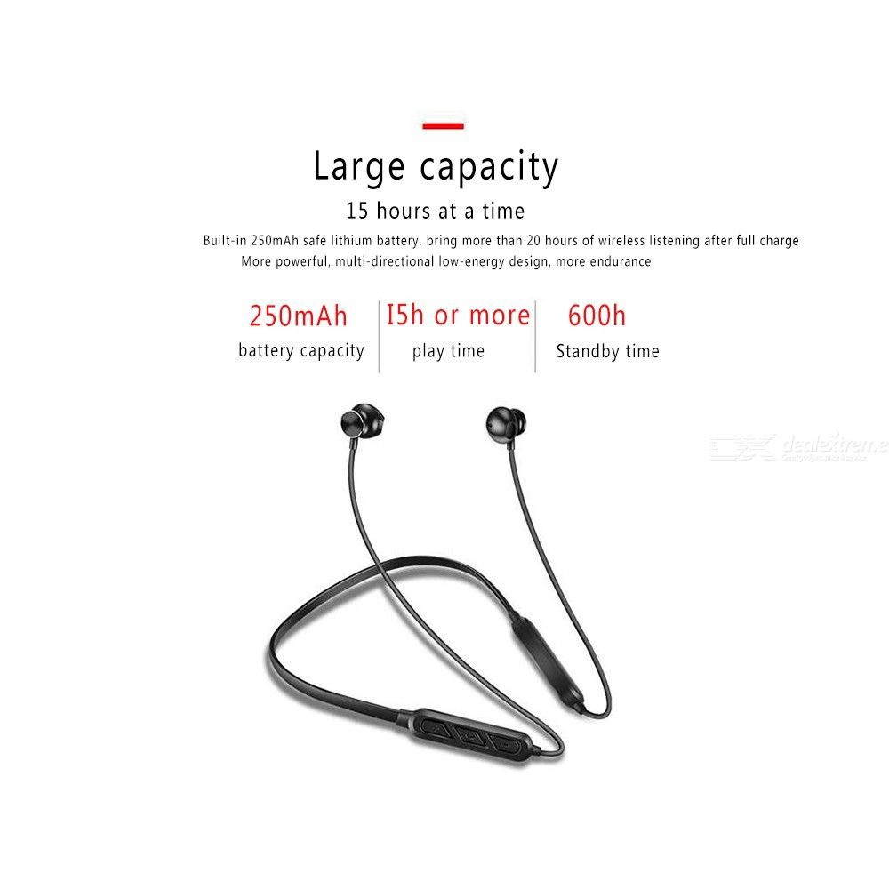 YBS-0625 Portable Sports Magnetic Stereo Sound In-Ear Bluetooth Earphone Wireless