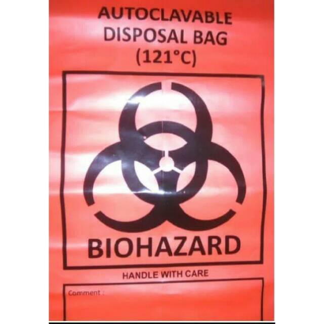 Autoclaveable Disposal / Biohazard Bag 40x20x80