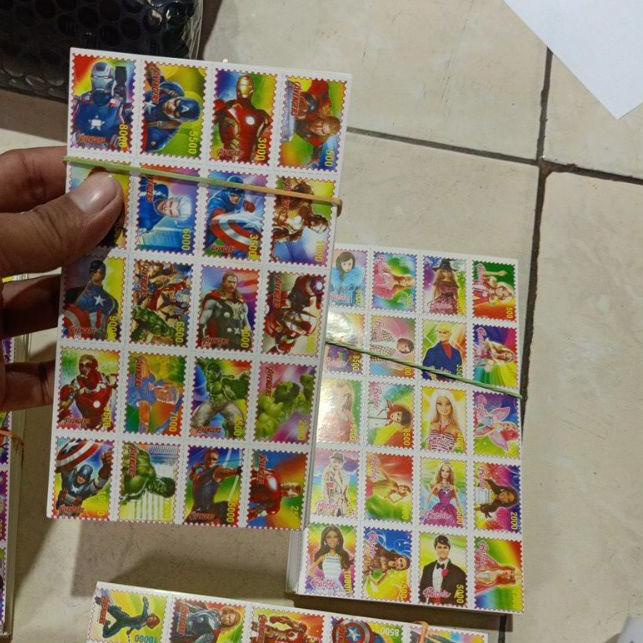 ♢ stiker pranko 20 mata isi 100 lembar ✷